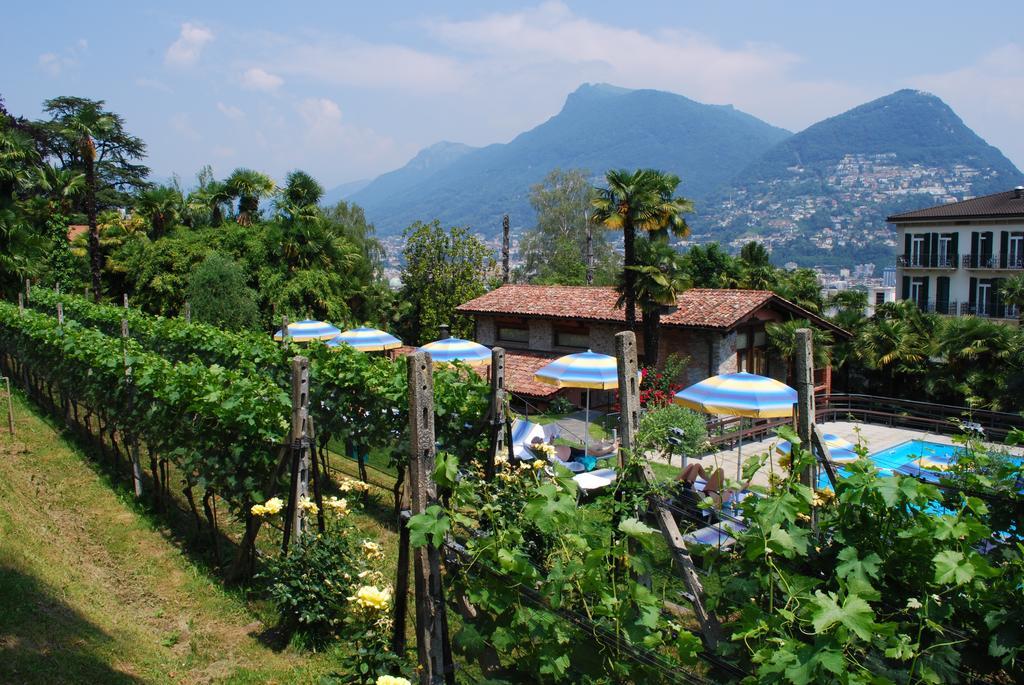Hotel&Hostel Montarina Lugano Bagian luar foto