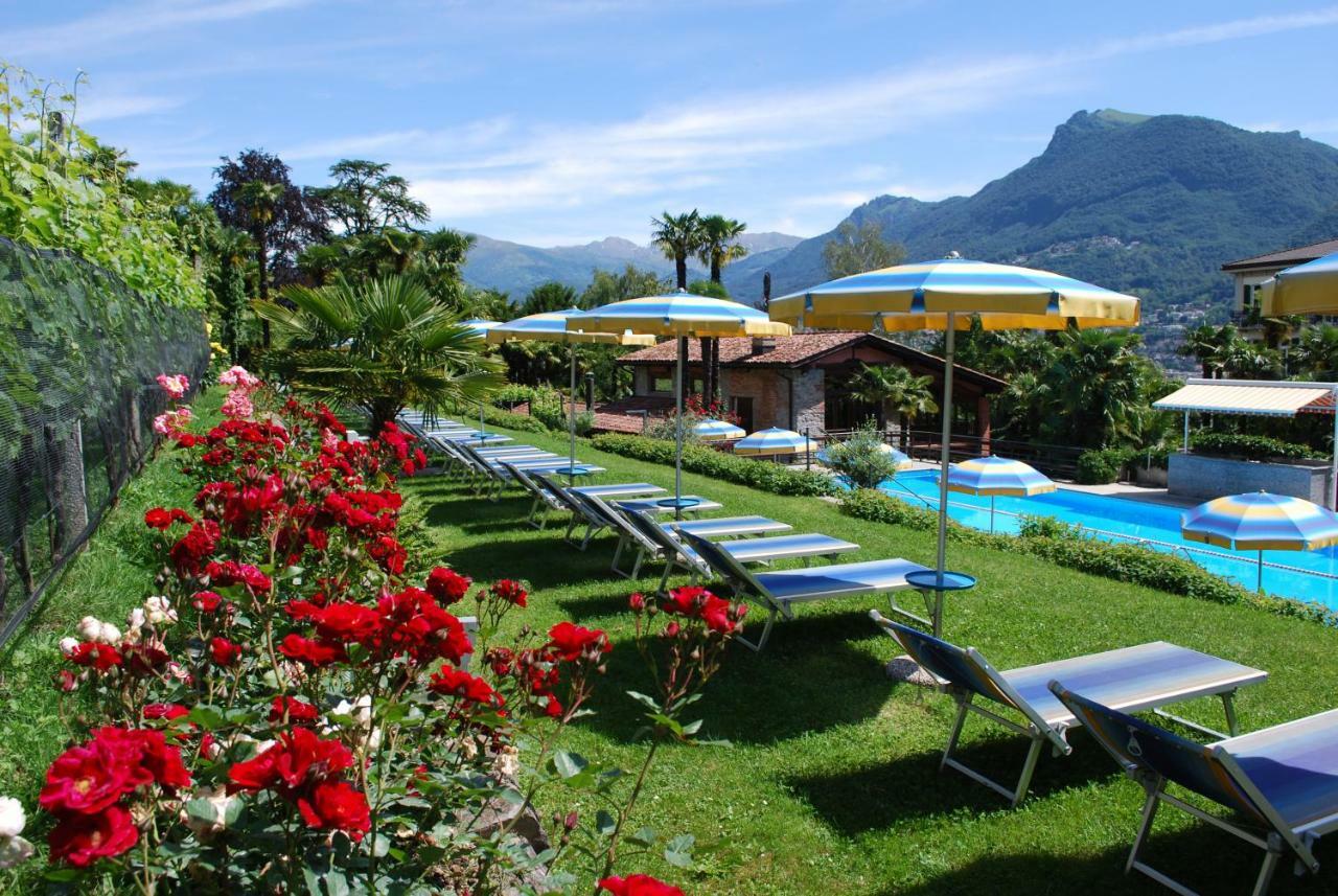 Hotel&Hostel Montarina Lugano Bagian luar foto
